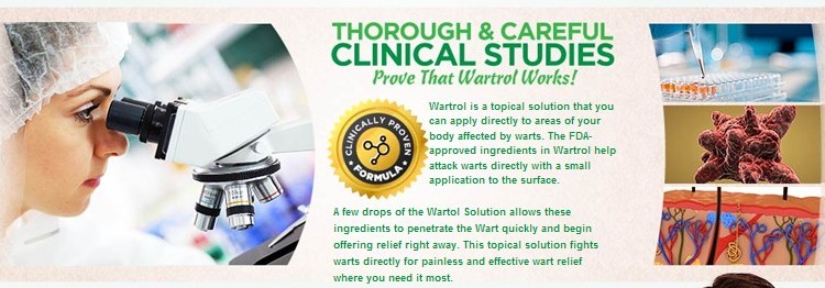Wartrol Wart Remover Clinical Studies